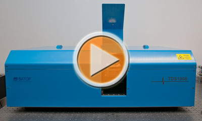 Time domain THz spectrometer
