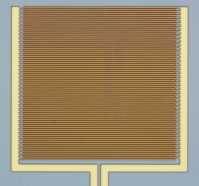 Photo interdigital array antenna